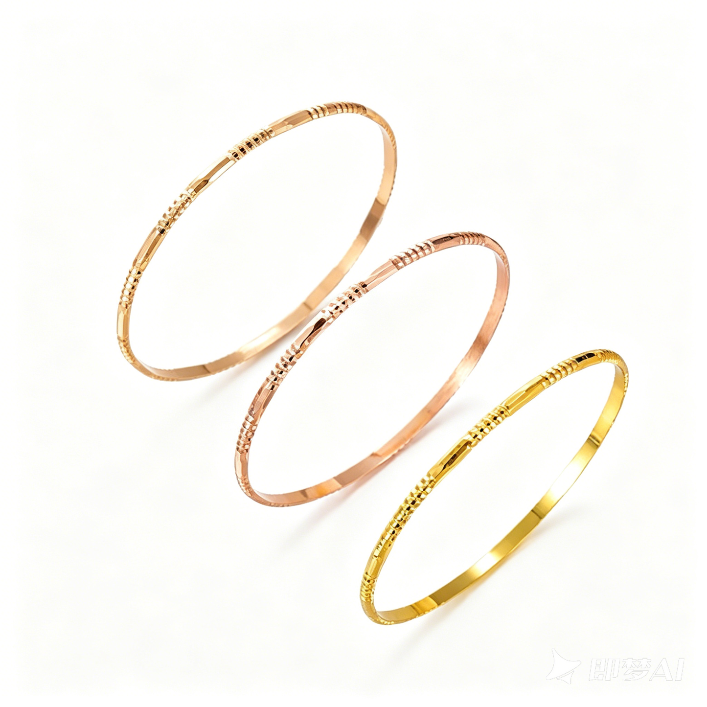 14K GOLD PLATED  BRACELET/BANGLE