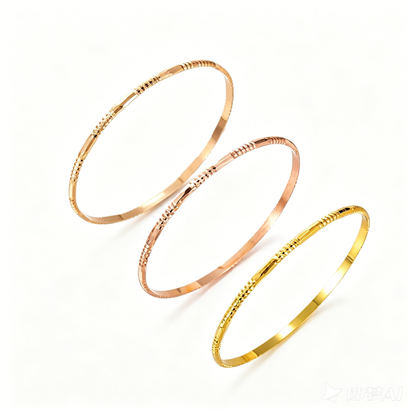 14K GOLD PLATED  BRACELET/BANGLE